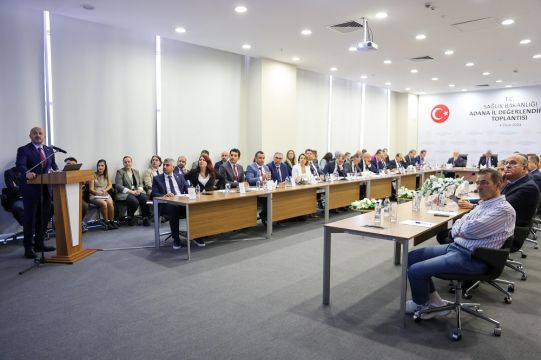 Sağlık Bakanı Prof. Dr. Kemal Memişoğlu Adana Sağlık Hizmetleri İl Değerlendirme Toplantısına katıld