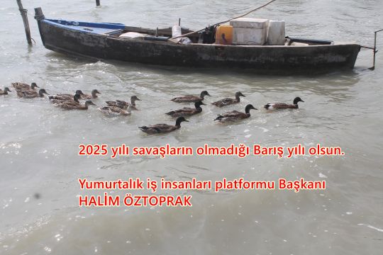 YUMURTALIK İŞ İNSANLARI PLATFORM BAŞKANI HALİM ÖZTOPRAK YILBAŞI KUTLAMASI YAINLADI